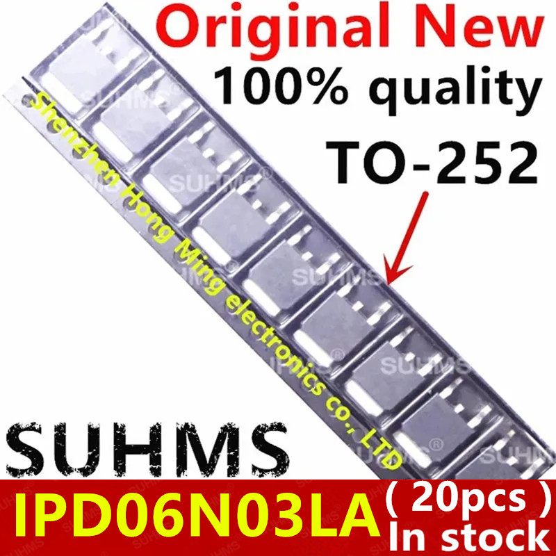 Perfboard - (20 Stück) 100 % neu IPD06N03LA