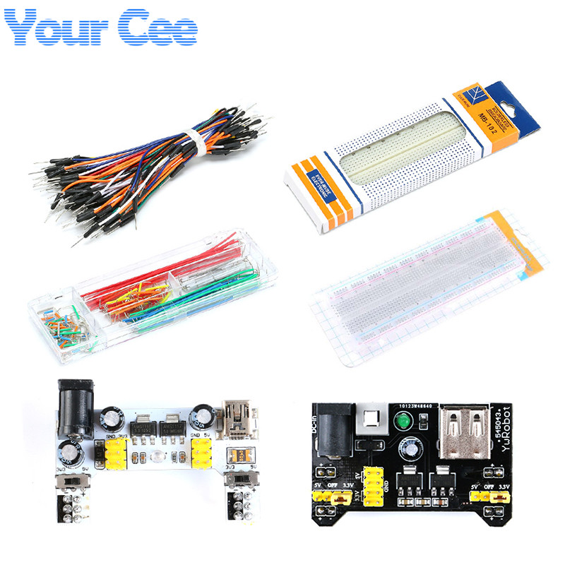Breadboard 400 Point - MB-102 MB102 Steckbrett 400 830 Punkte
