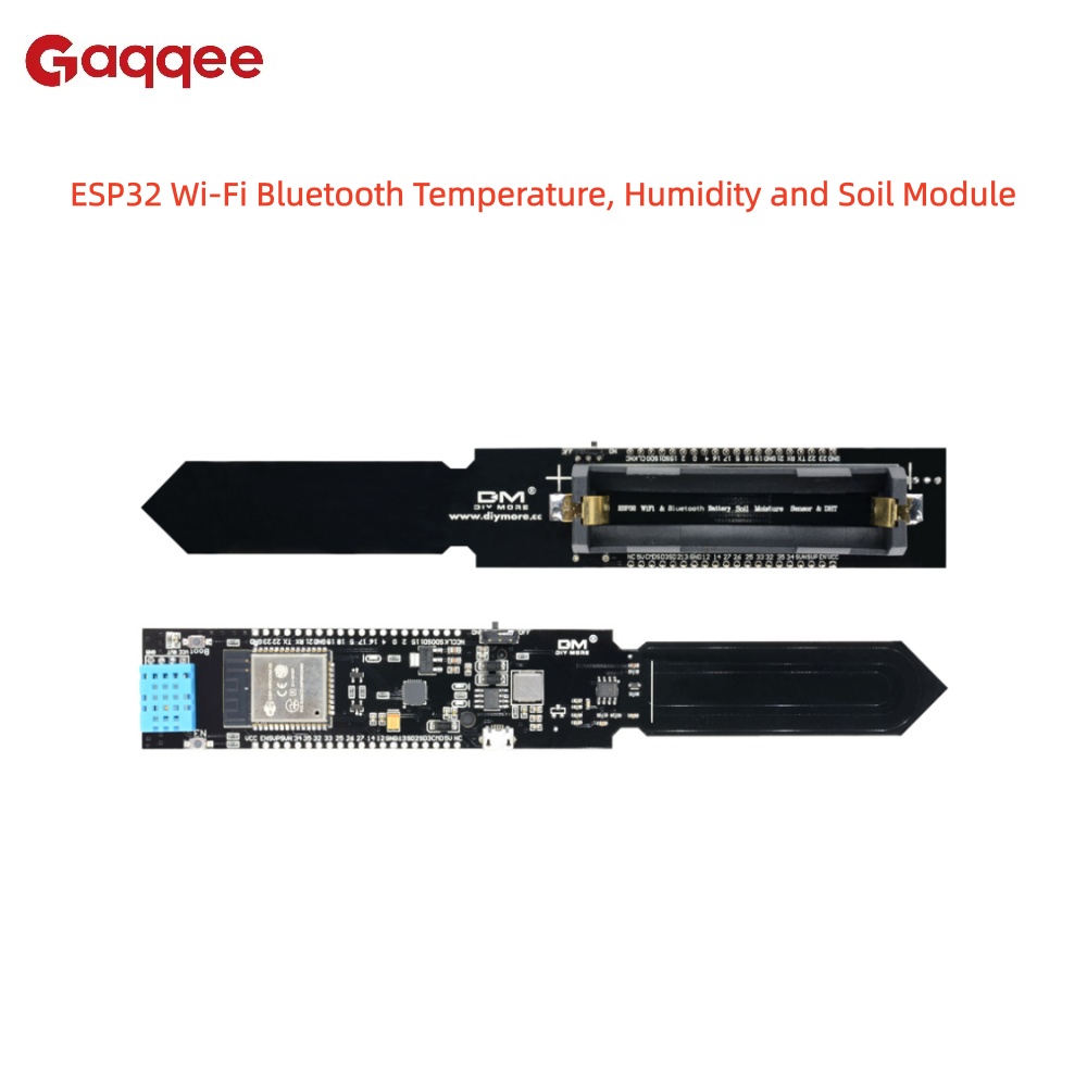 Esp32 Battery Holder Lipo - DHT11 Temperatur-, Luftfeuchtigkeits- und Bodenmodul für