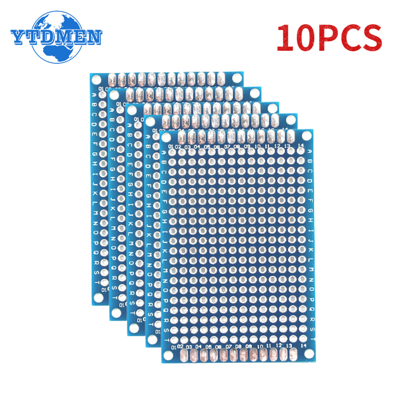 Pcb Prototyping Board - 10pcs 4x6cm doppelseitige Leiterplatte Prototyp Universal