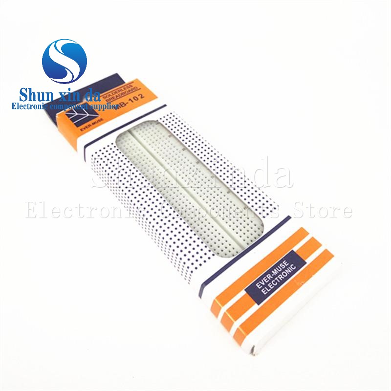 Breadboard 400 Point - MB102 MB-102 165*55*10mm Steckbrett 400 830