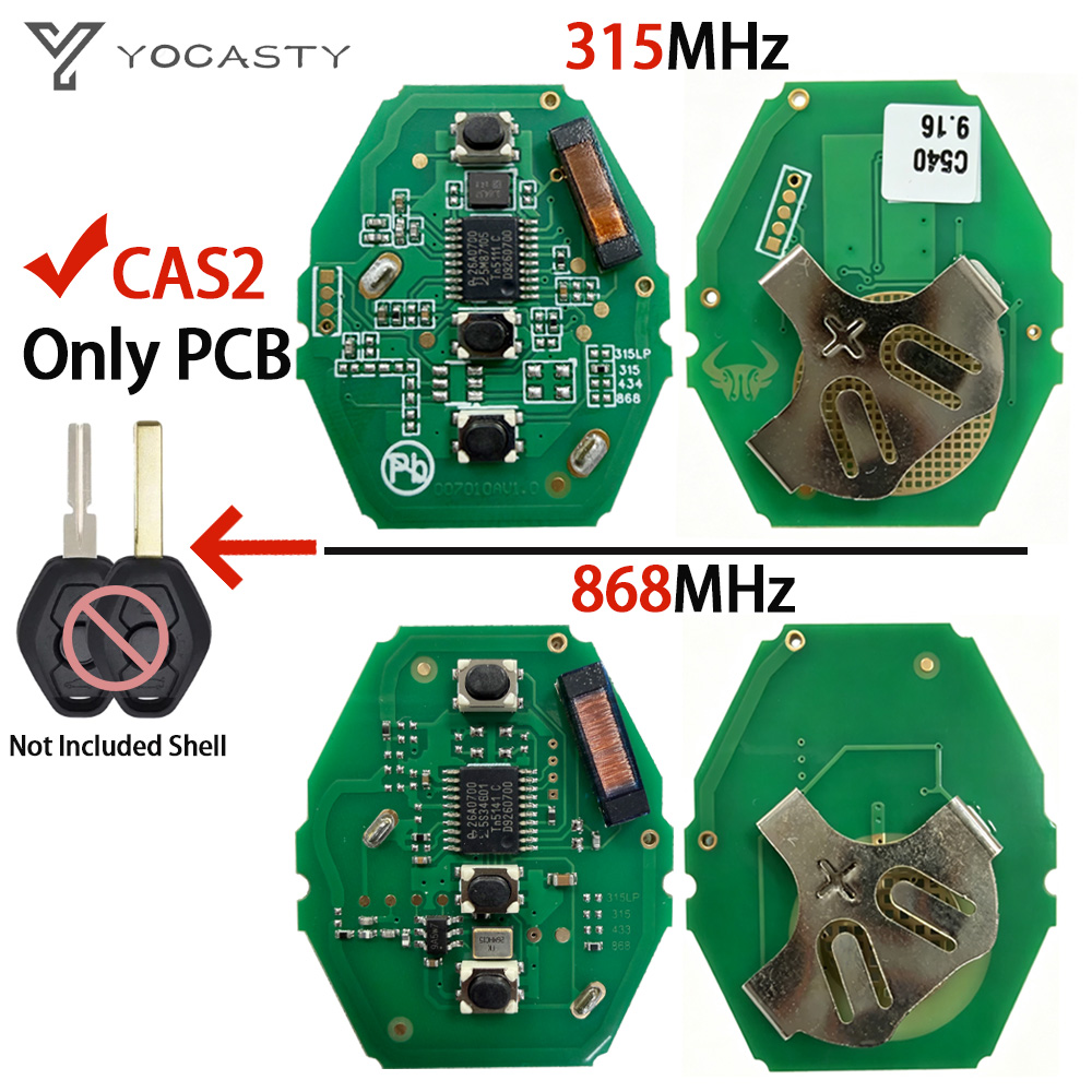Proto Board - YOCASTY CAS2 System PCB 315/868Mhz PCF7953