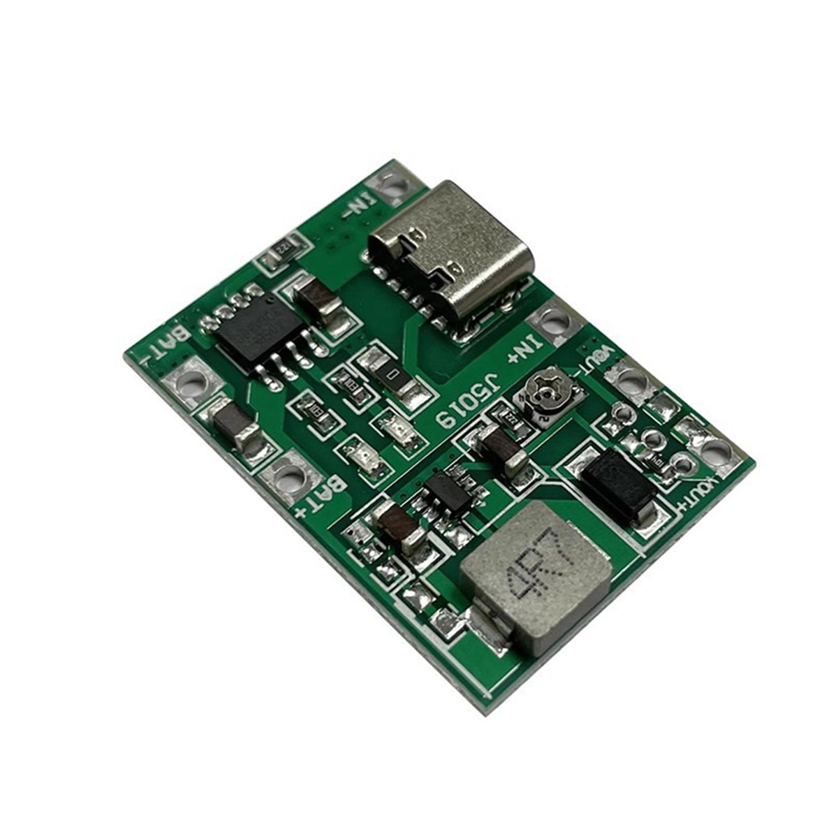 Li Ion Charger Module - AT42 Step-Up-Modul Typ-C Boost-Konverter 5V 2A