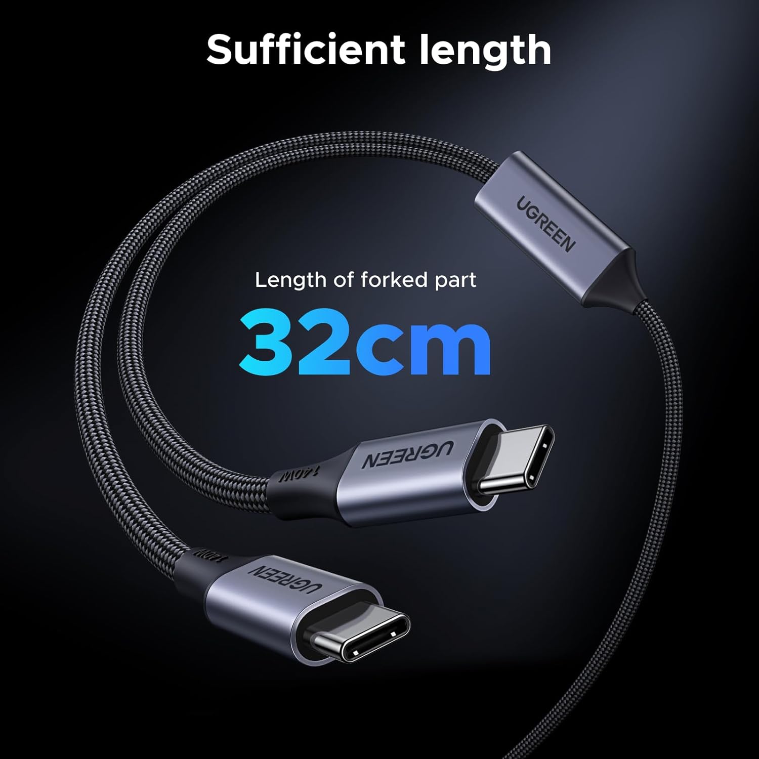 Usb C Cable - UGREEN 140 W USB-C-Kabel, 5 Fuß