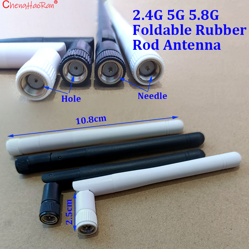 Antenna 2.4Ghz - 1 Stück 2,4GHz 3dBi Omni-WiFi-Antenne mit