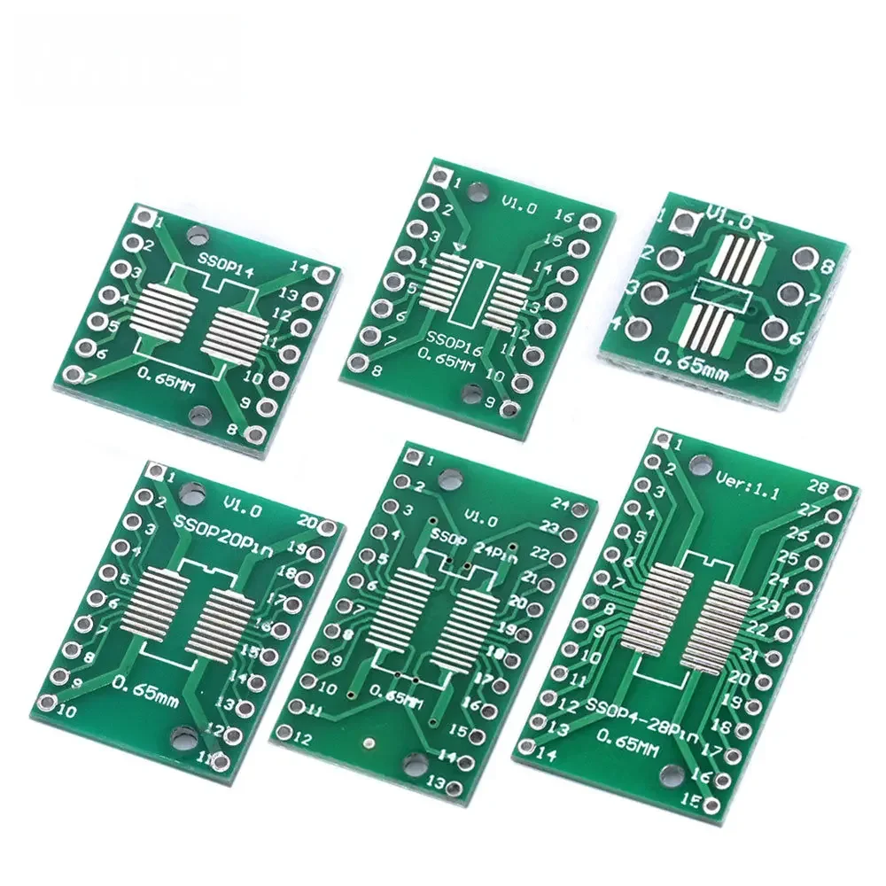 Pcb Prototyping Board - 10er-Set SOP8 zu TSSOP28 Adapter-Sockel mit