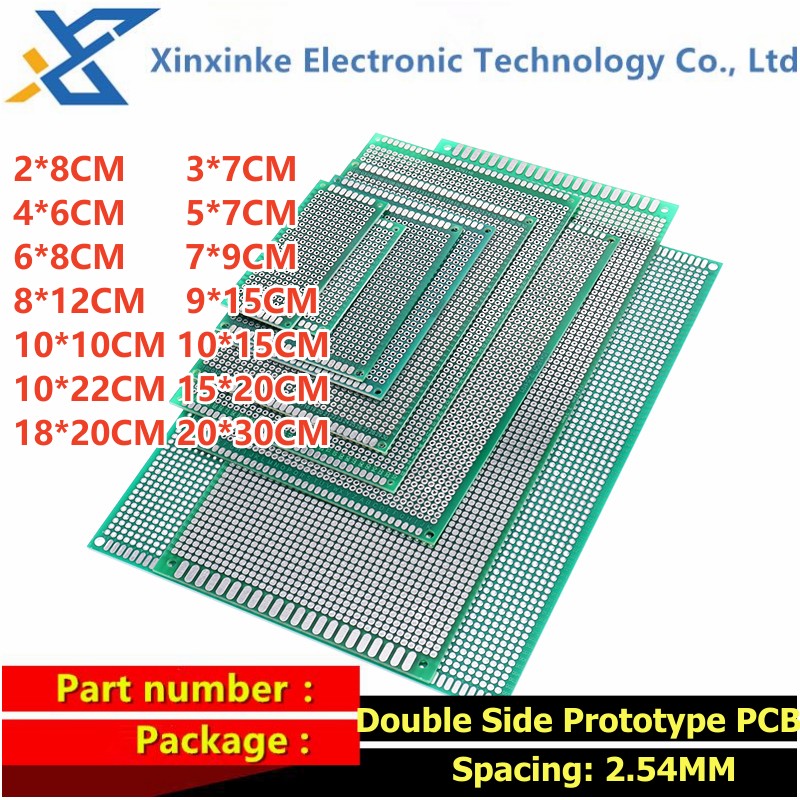 Pcb Prototyping Board - 5PCS 2,54 MM 7*9CM 3cm *