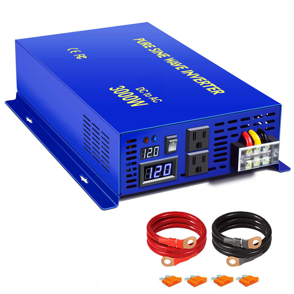 Dc Dc Converter - 2026 Bestseller WZRELB 3000W Auto-Stromversorgung Haushaltsgeräte-Wechselrichter