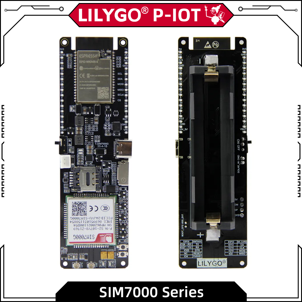 Esp32 Battery Holder Lipo - LILYGO® TTGO T-SIM7000G ESP32 sim entwicklungs