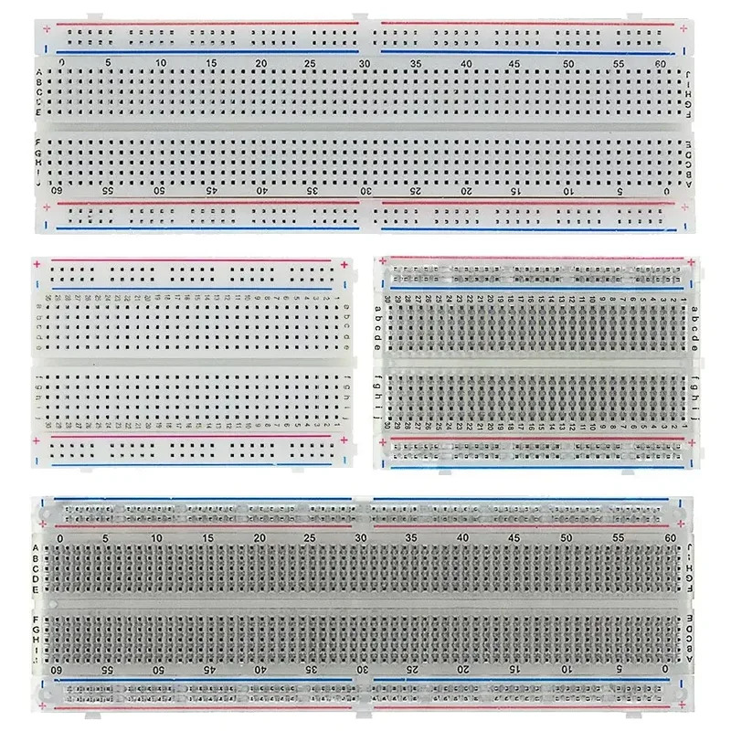 Breadboard 400 Point - 400/830 Tie-Points Steckbrett MB-102 für kleine