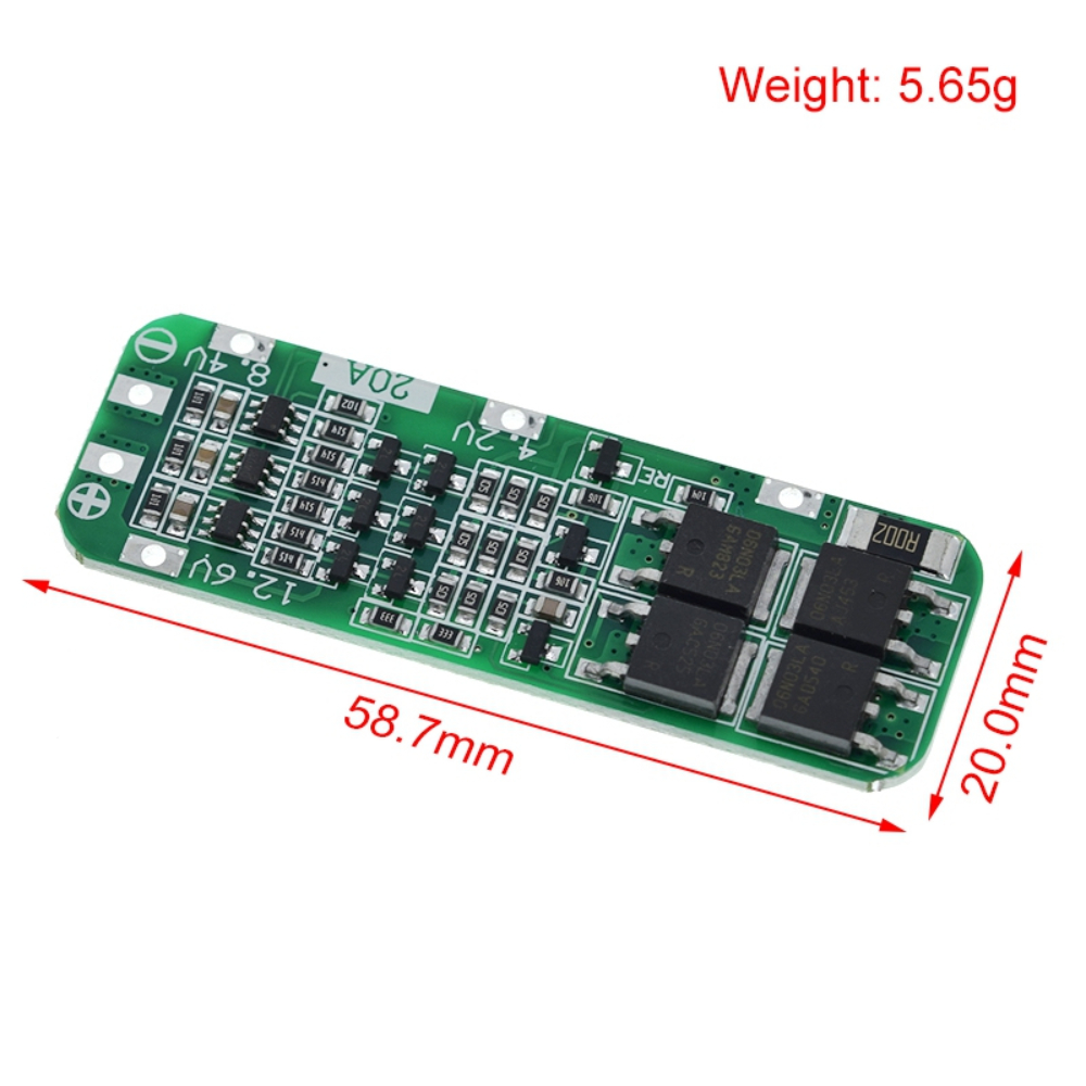 Li Ion Charger Module - 3S 20A Li-Ion Lithium Batterie 18650