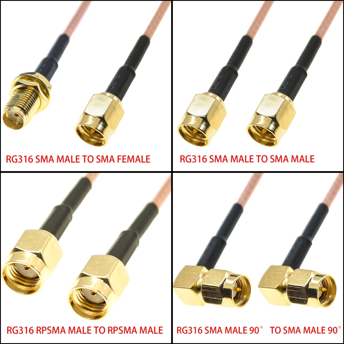 Ipex Connector - RG316 SMA Männlich Weiblich Auf SMA