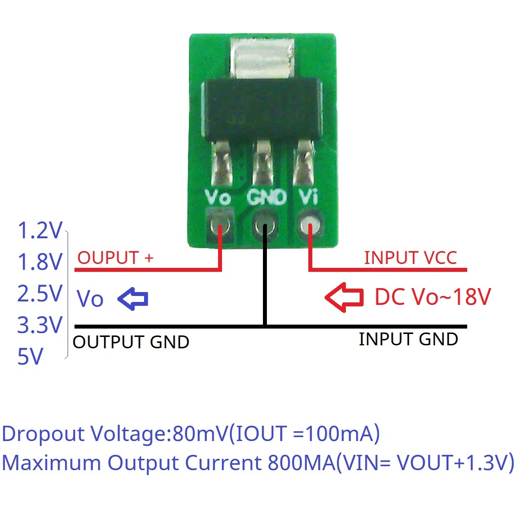 Esp32 Step Down Buck - Step-Down-Buck-LDO-Modul für Arduino ESP32 Tiny 1A