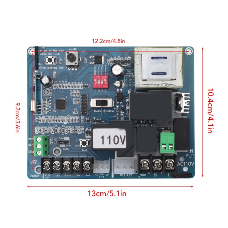 Proto Board - Fernbedienbare Schiebetür-Öffnungsmaschine mit Motherboard, Universelle Elektrische