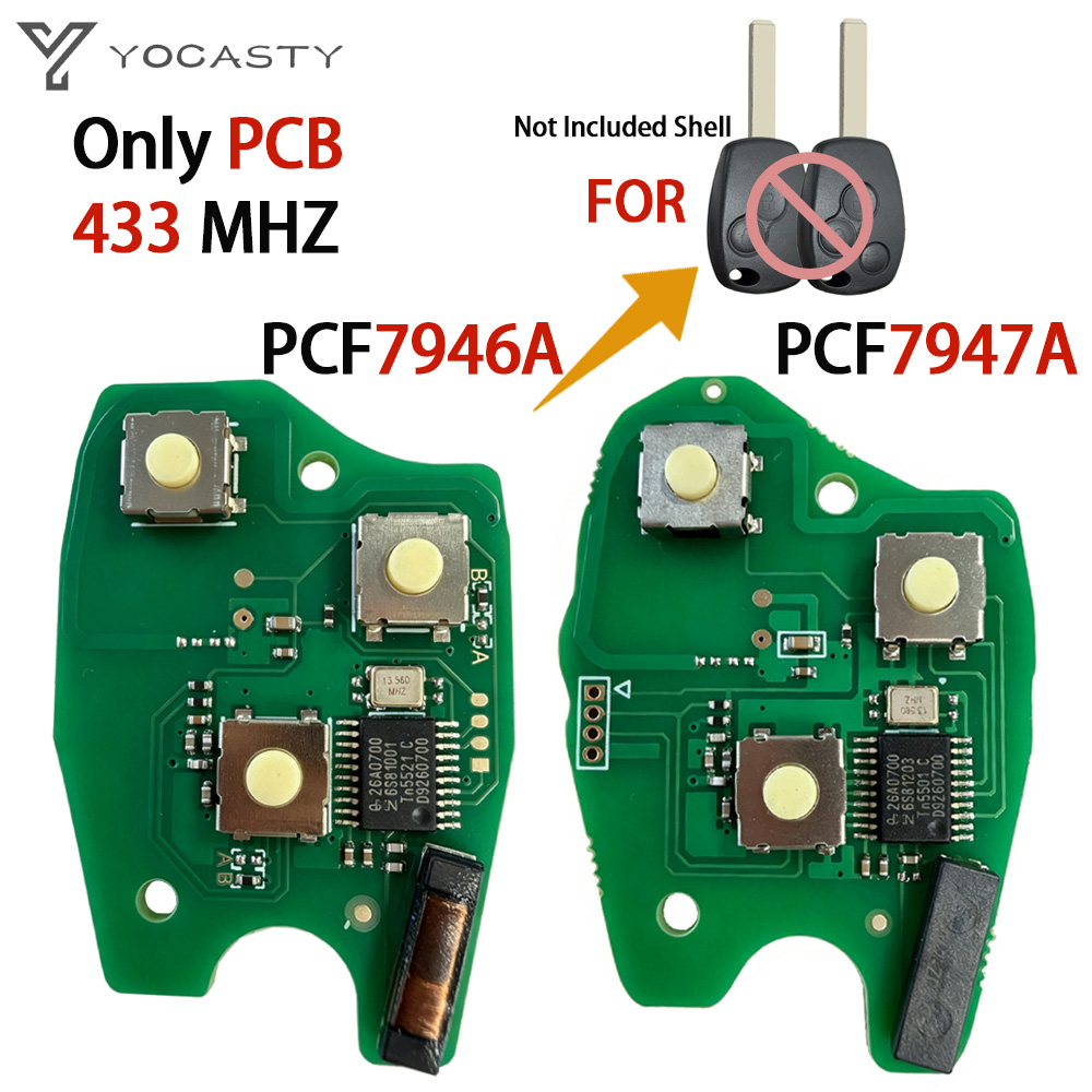 Proto Board - ID46 PCF7946 / PCF7947 433MHz Fernbedienungs-Autoschlüssel-Platine
