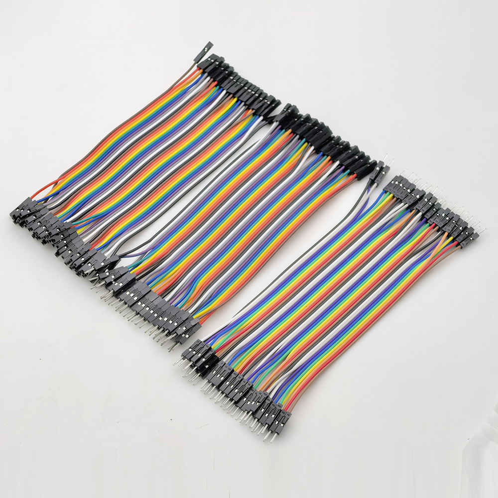 Jumper Wire Kit - Breadboard-Überbrückungsdraht, 40-polig, Stecker auf Stecker, Stecker