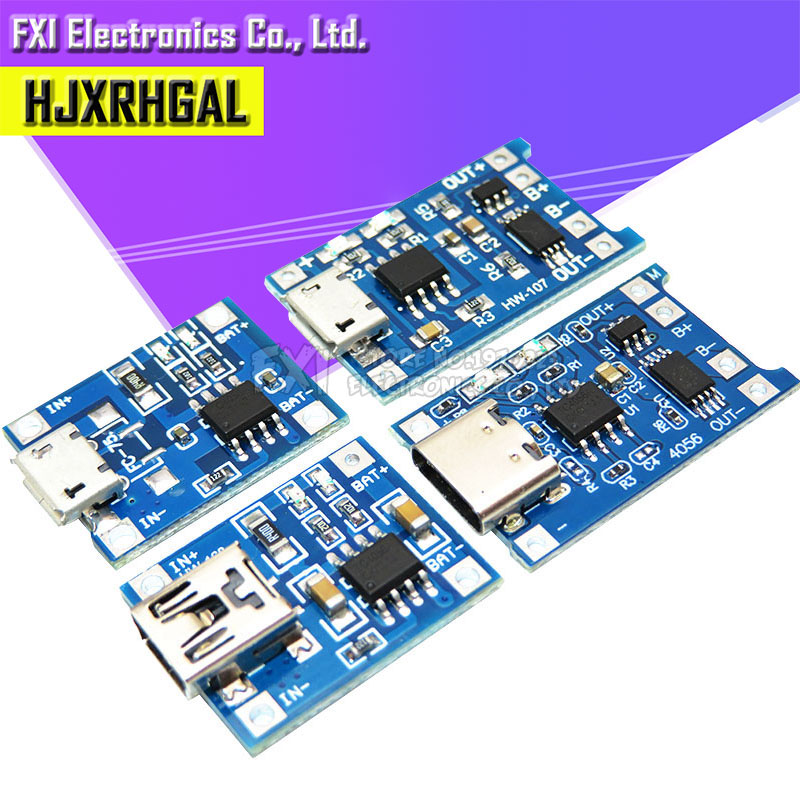 Li Ion Charger Module - 5PCS Micro USB 5V 1A 18650