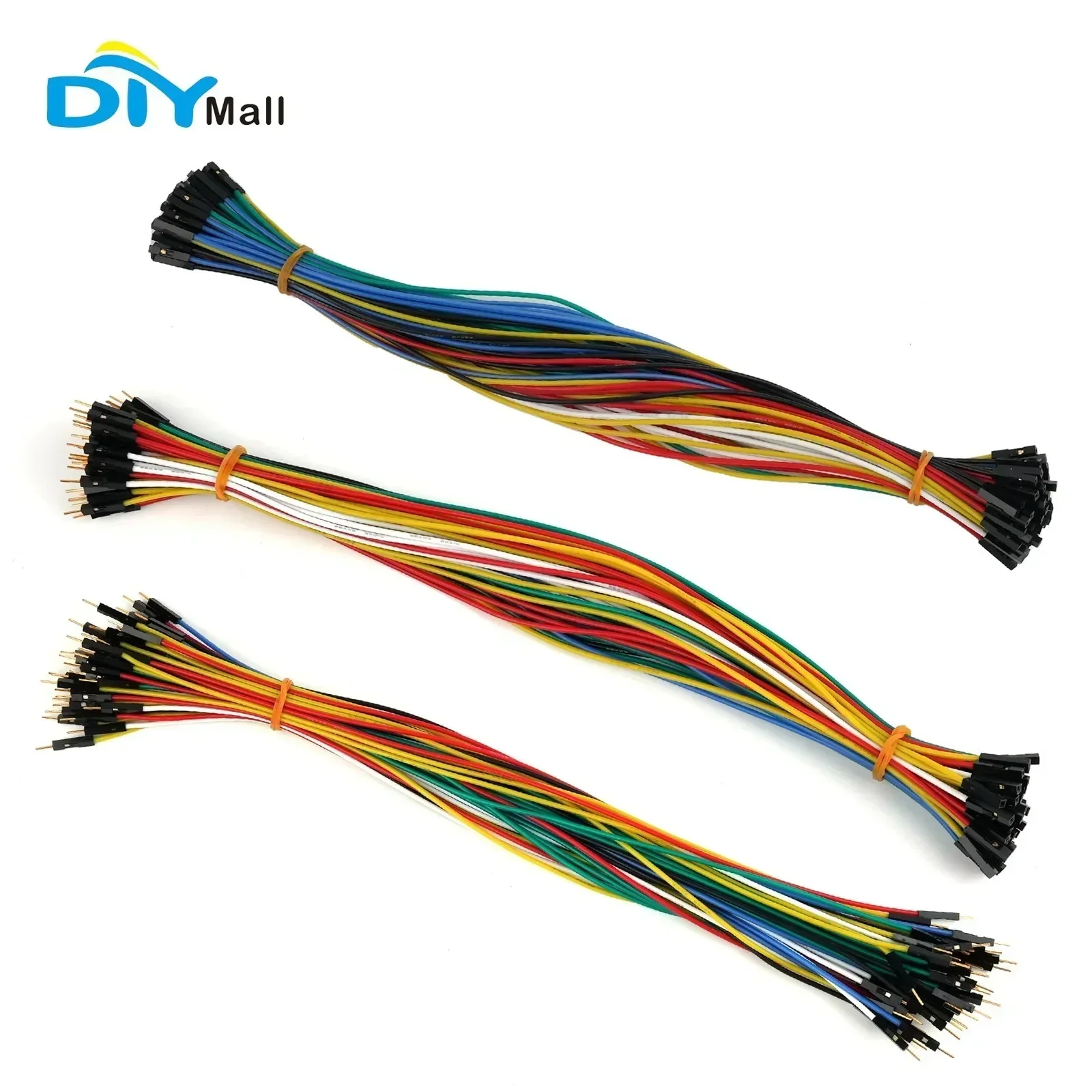 Jumper Wire Kit - 30cm 22AWG Silikon-Jumper-Kabel-Set mit vergoldeten Anschlüssen