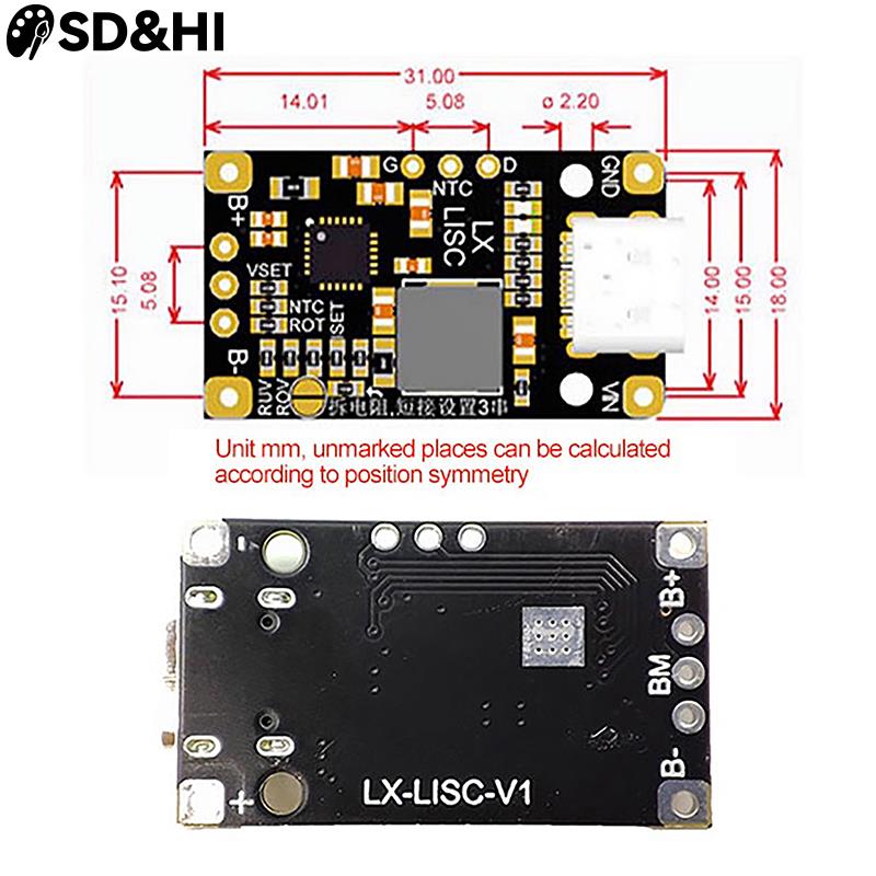 1PC Typ C 2s 3s 8,4 V 12,6 V A – Li Ion Charger Module Bewertung und Preis