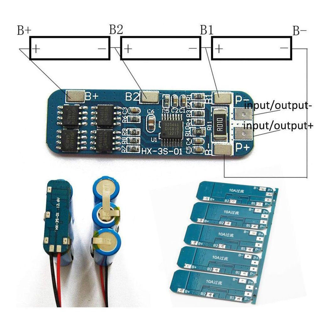 3S 12V 10A 18650 Lithium-Batte – Li Ion Charger Module Bewertung und Preis