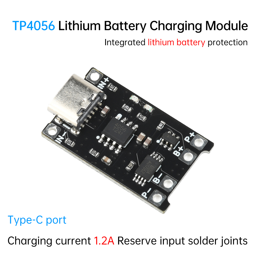 5 Stück Typ C DC 4-8V TP4056 L – Li Ion Charger Module Bewertung und Preis