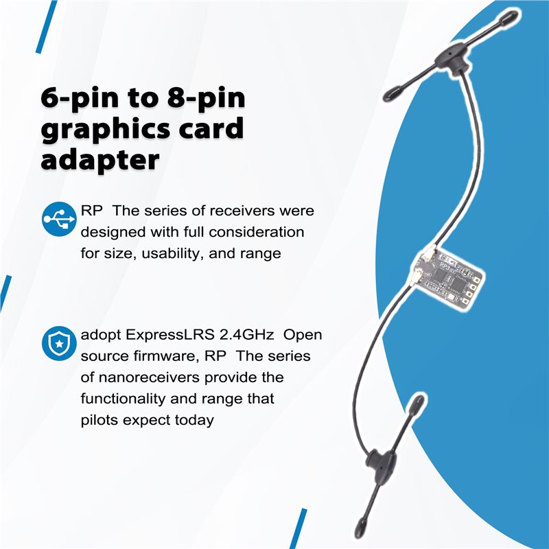 BEDW-RP3 Dual-Antennen-Empfäng – Antenna 2.4Ghz Bewertung und Preis