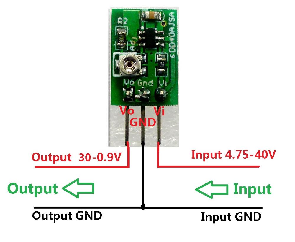 DD40AJSB 5W Mini DC Step-Down- – Ams1117 Module Bewertung und Preis