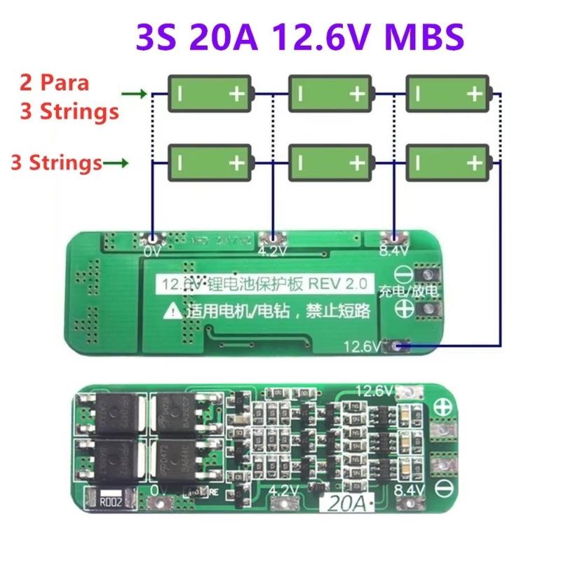 3S 20A Li-Ionen-Lithium-Akku 1 – Li Ion Charger Module Bewertung und Preis