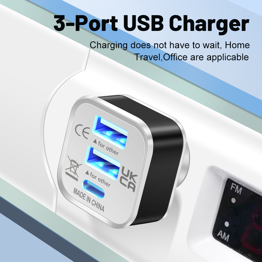 3-Port New 2.0 2USB+Typ-C-Lade – Ipex Connector Bewertung und Preis