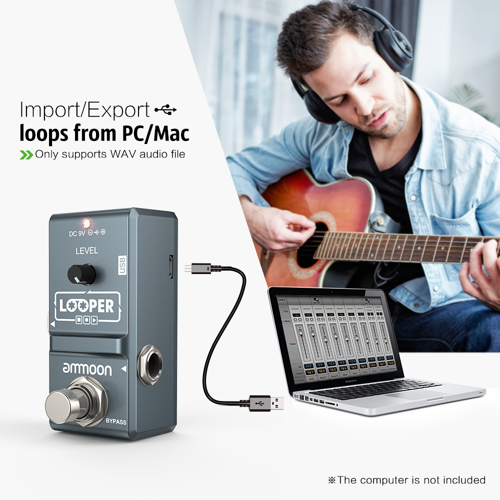 Ammoon AP-09 Nano Loop E-Gitar – Micro Usb Cable Bewertung und Preis