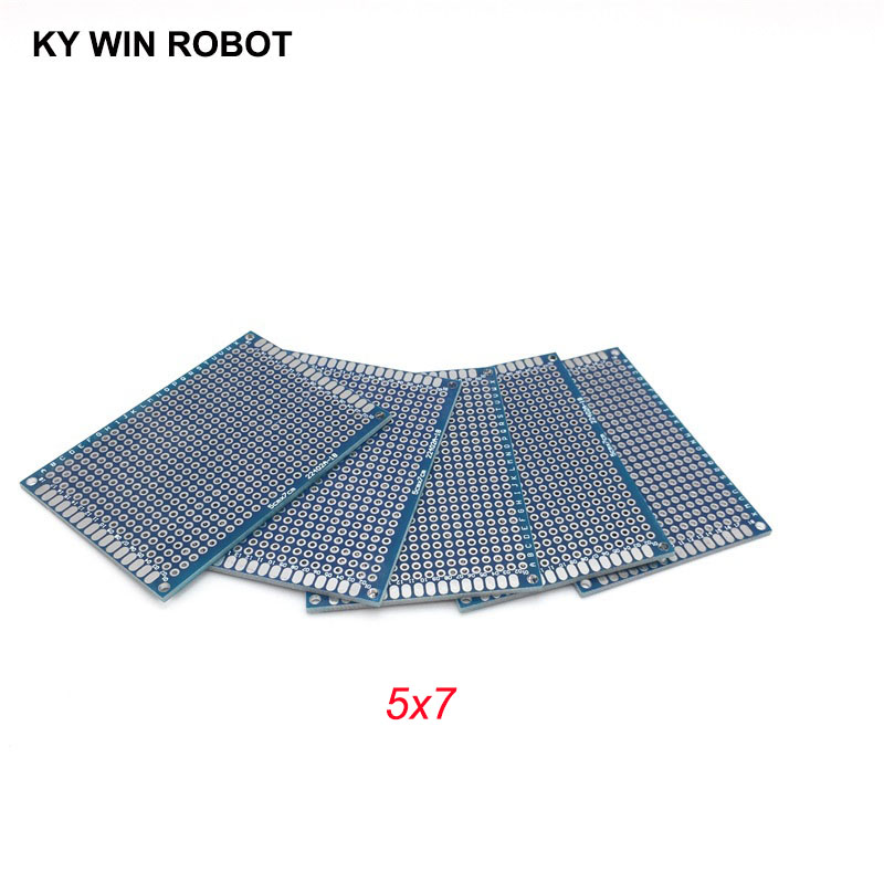 5 stücke 5x7cm 50x70mm Blau Do – Pcb Prototyping Board Bewertung und Preis