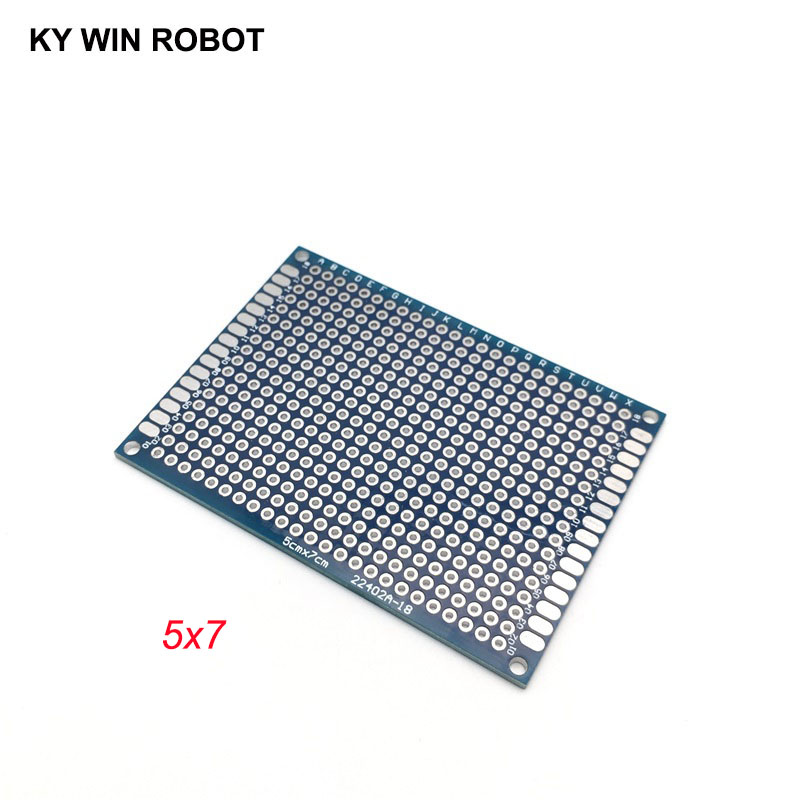 5 stücke 5x7cm 50x70mm Blau Do – Pcb Prototyping Board Bewertung und Preis