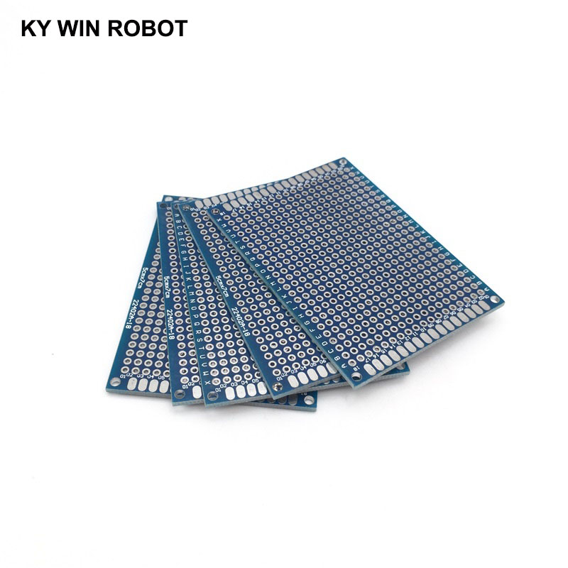 5 stücke 5x7cm 50x70mm Blau Do – Pcb Prototyping Board Bewertung und Preis