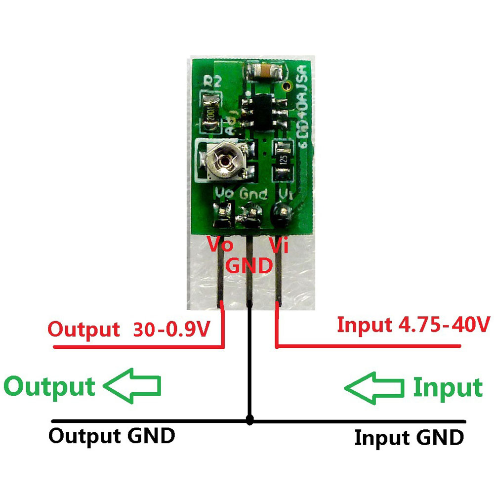 1A 5W Mini DC-DC Step-Down-Kon – Ams1117 Module Bewertung und Preis