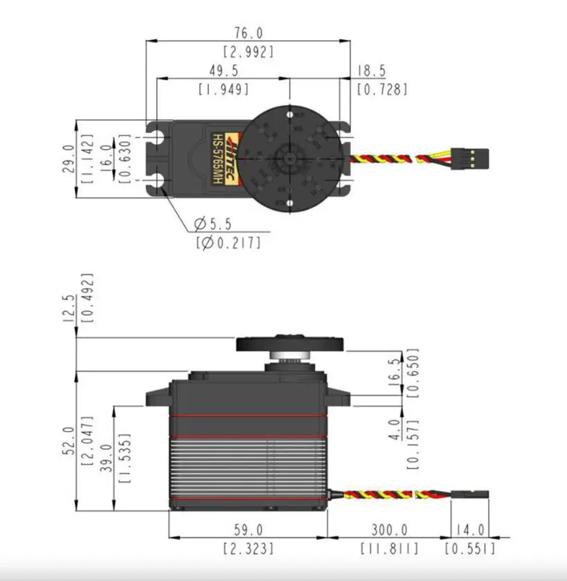 HS-5765MH Hochspannungs-progra – Antenna 2.4Ghz Bewertung und Preis