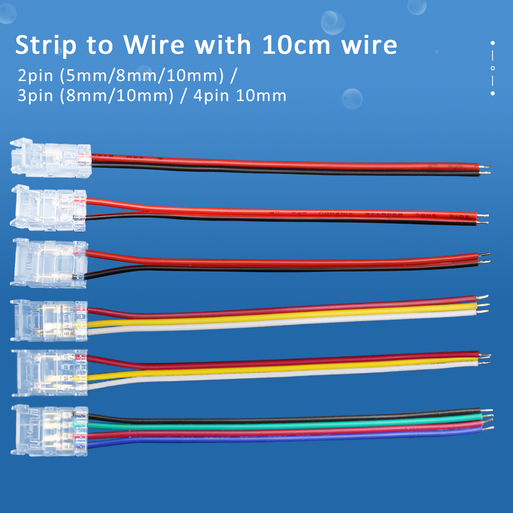 Lötfreier LED-Stecker, 2-polig – Jumper Wire Kit Bewertung und Preis