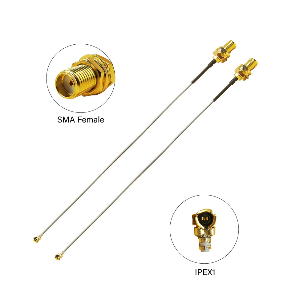 IPEX U.FL zu SMA Buchse Kabel  – Ipex Connector Bewertung und Preis