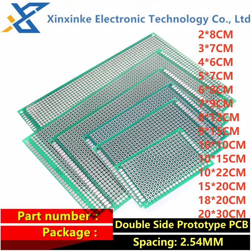 5PCS 2,54 MM 7*9CM 3cm * 7cm 5 – Pcb Prototyping Board Bewertung und Preis
