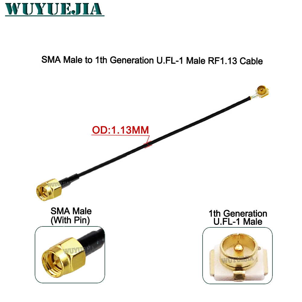 2 Stücke SMA auf U.F.L1 Linie  – Ipex Connector Bewertung und Preis