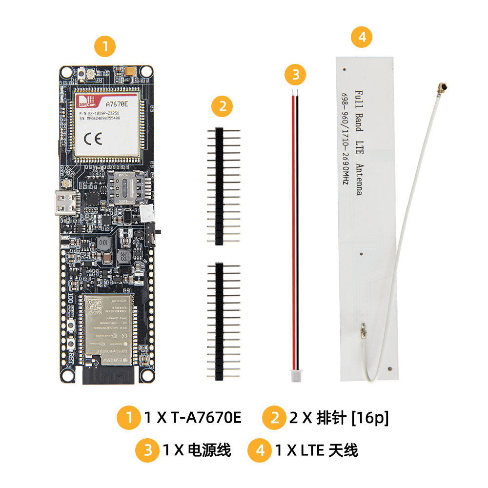 LILYGO T-A7670E ESP32 Entwickl – Esp32 Battery Holder Lipo Bewertung und Preis
