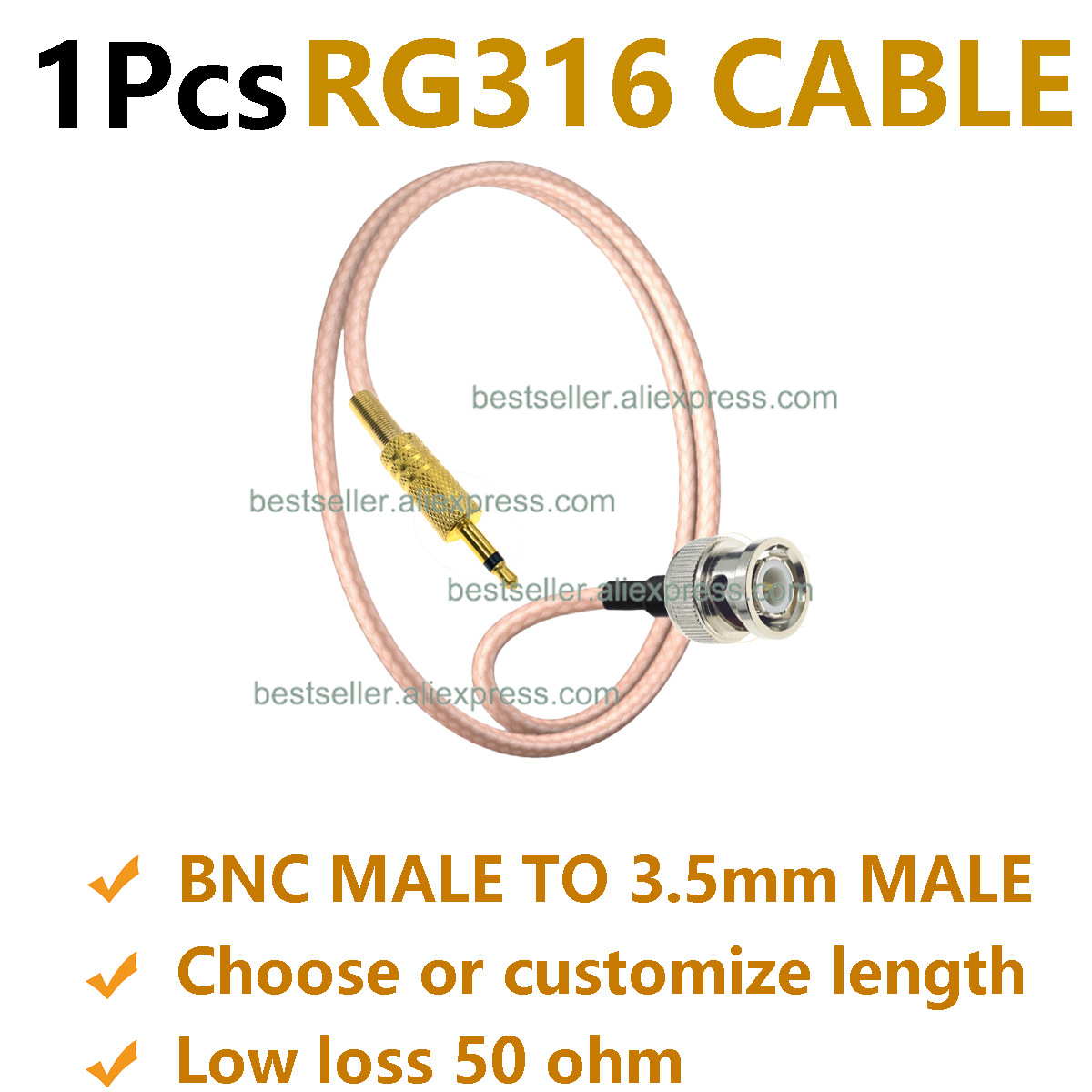 1 Stück RG316 BNC-Stecker auf  – Jumper Wire Kit Bewertung und Preis