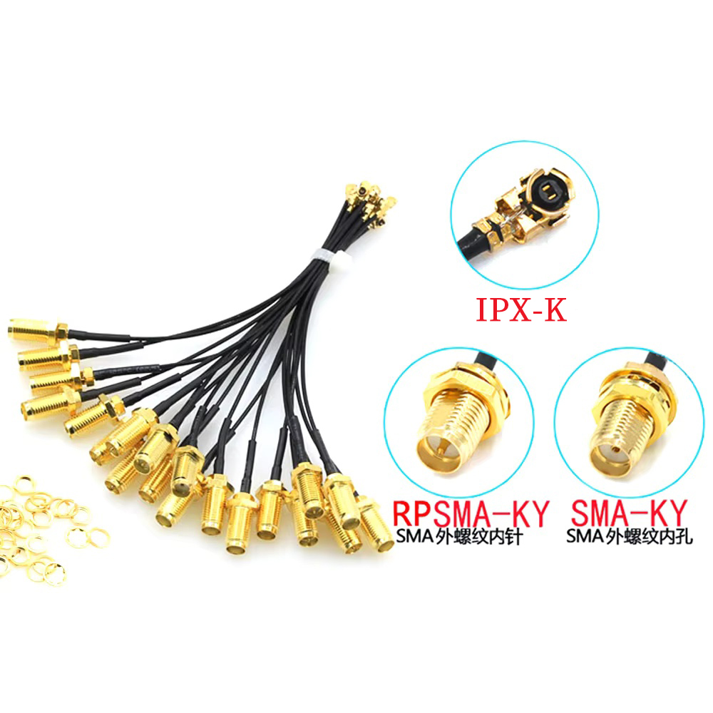 5 Stück RP-SMA-Buchse auf U.FL – Ipex Connector Bewertung und Preis