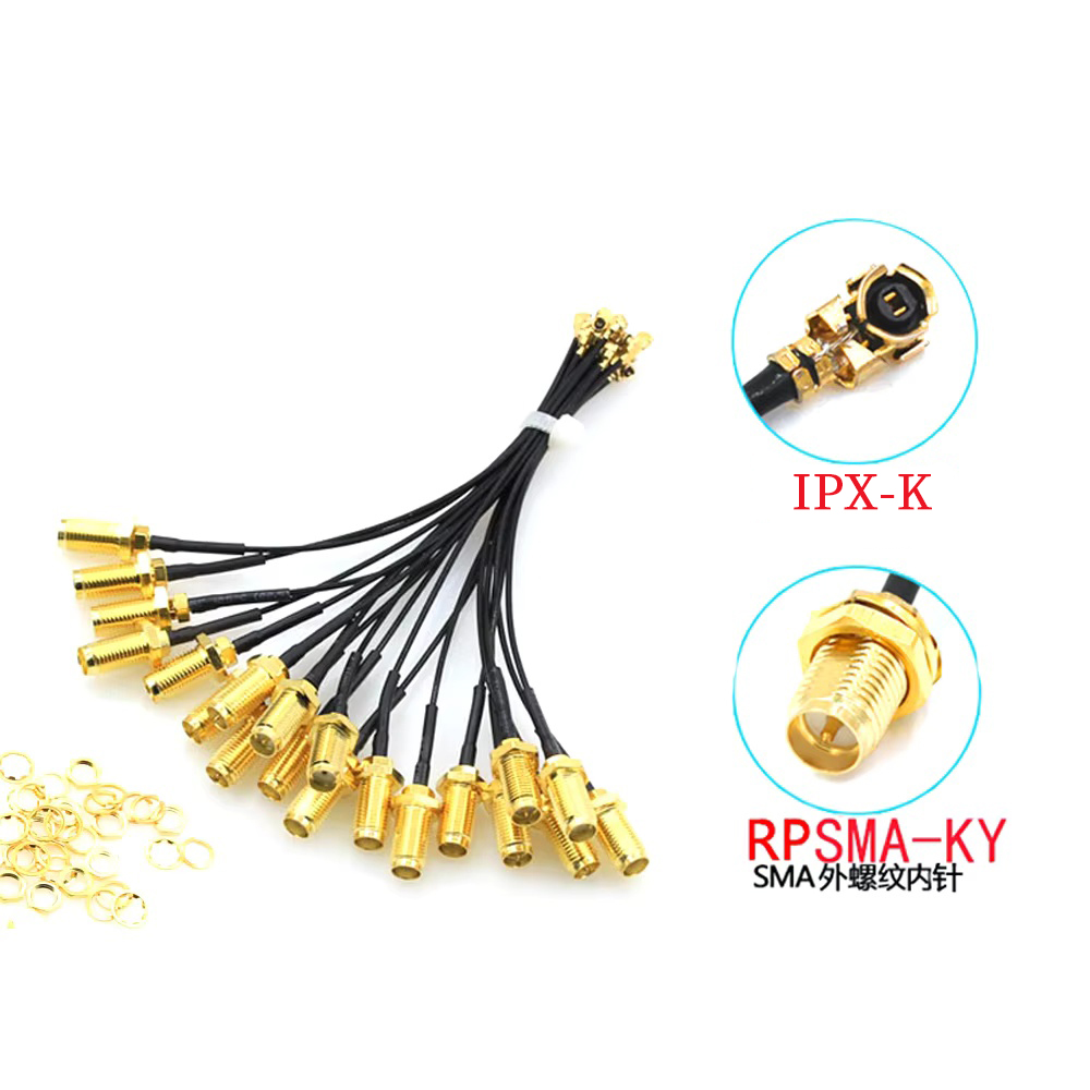 5 Stück RP-SMA-Buchse auf U.FL – Ipex Connector Bewertung und Preis
