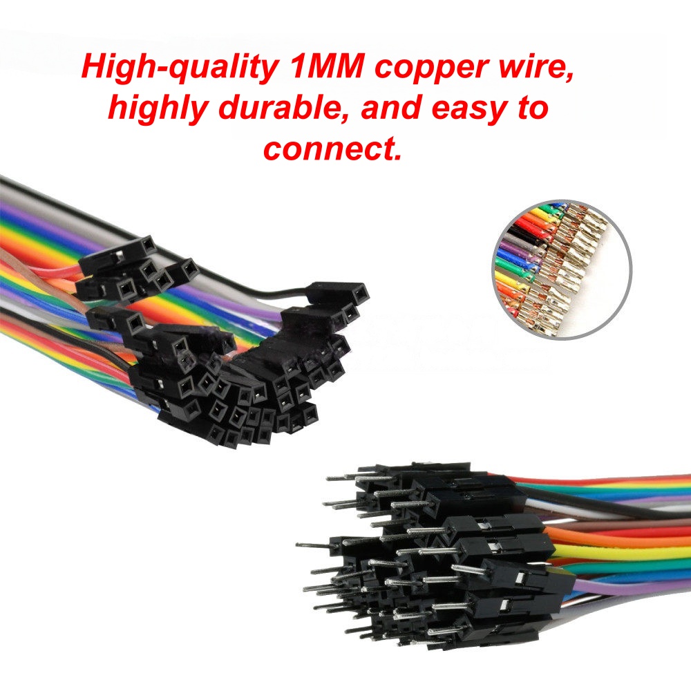 40P Dupont-Kabel 10/15/20/30/4 – Jumper Wire Kit Bewertung und Preis