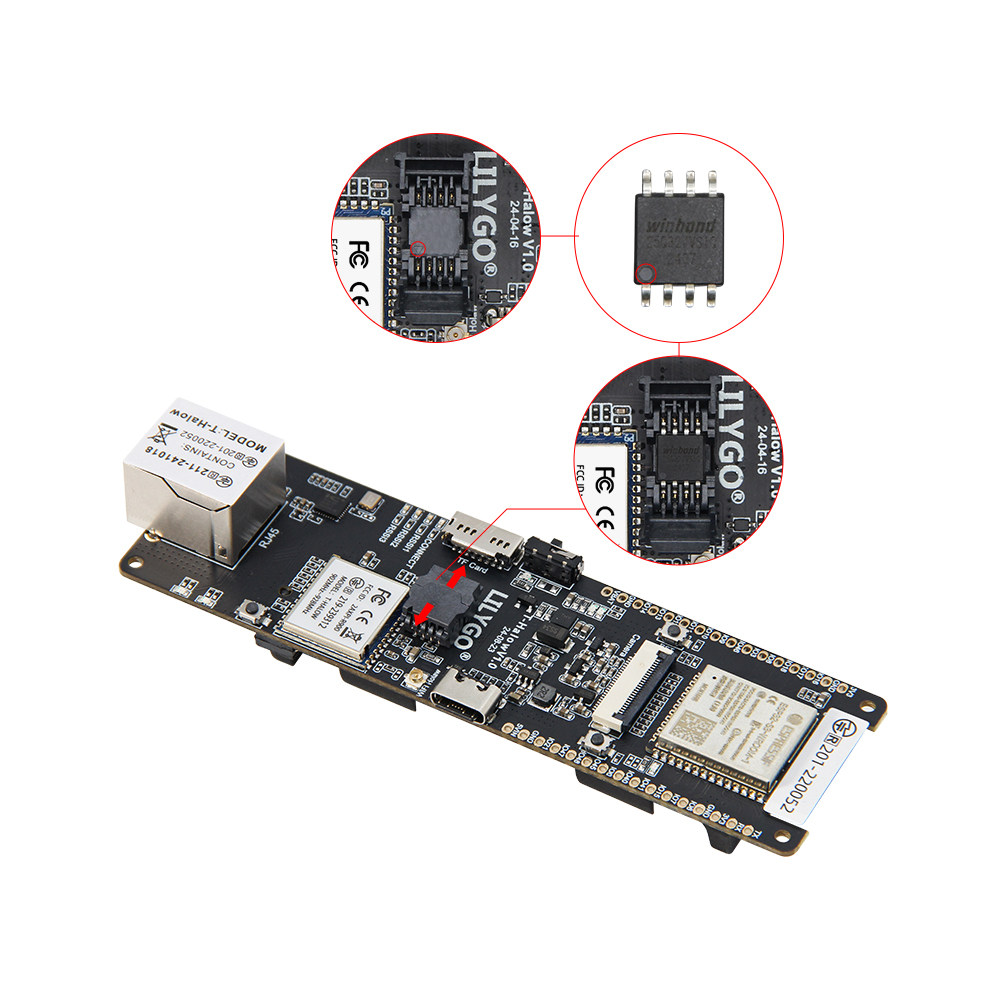LILYGO T-Halow ESP32-S3 Entwic – Esp32 Battery Holder Lipo Bewertung und Preis