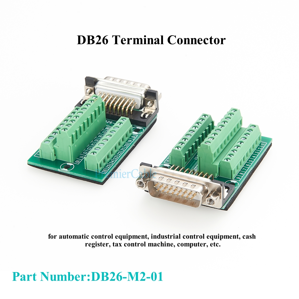 DB26 Stecker auf Klemmenblock, – Screw Terminal Block Bewertung und Preis