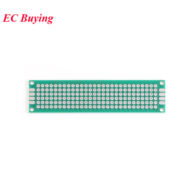 5 stücke 2x8 cm Doppel Seite P – Pcb Prototyping Board Bewertung und Preis