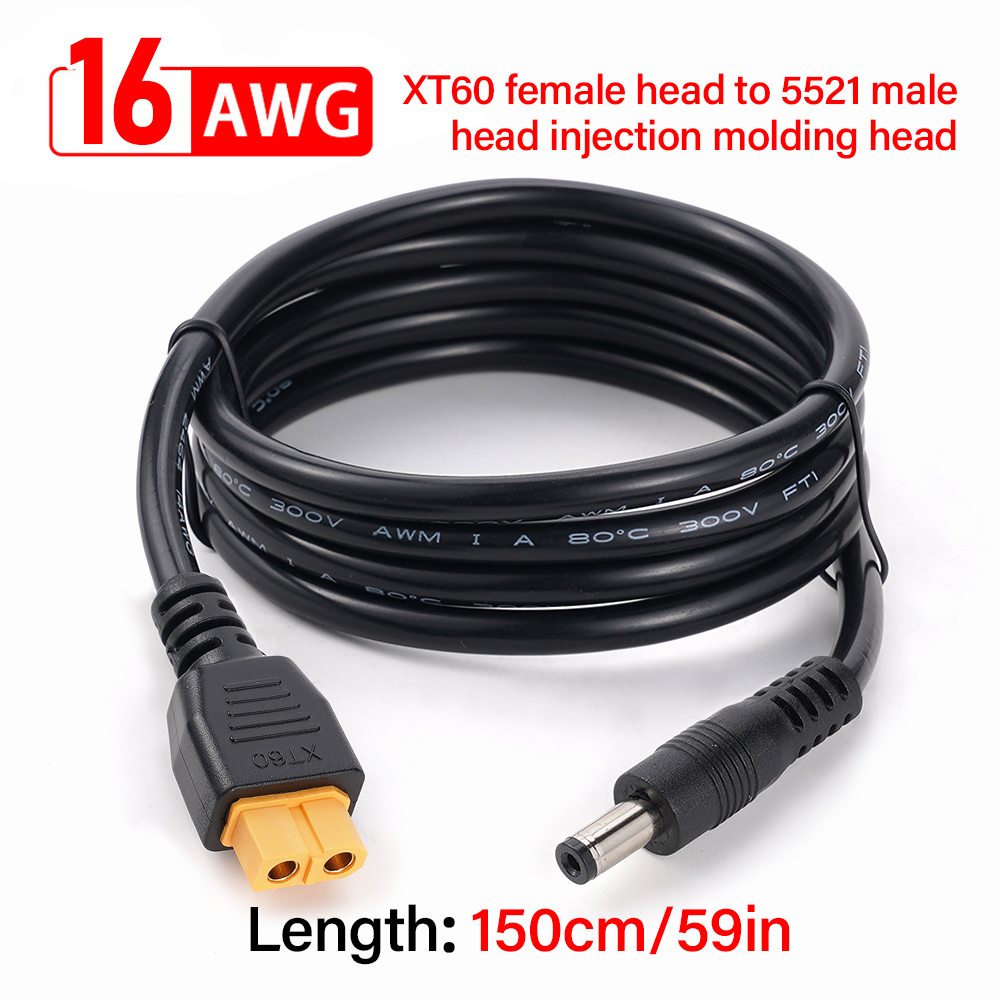 XT60-Buchse auf DC5521-Stecker – Ipex Connector Bewertung und Preis