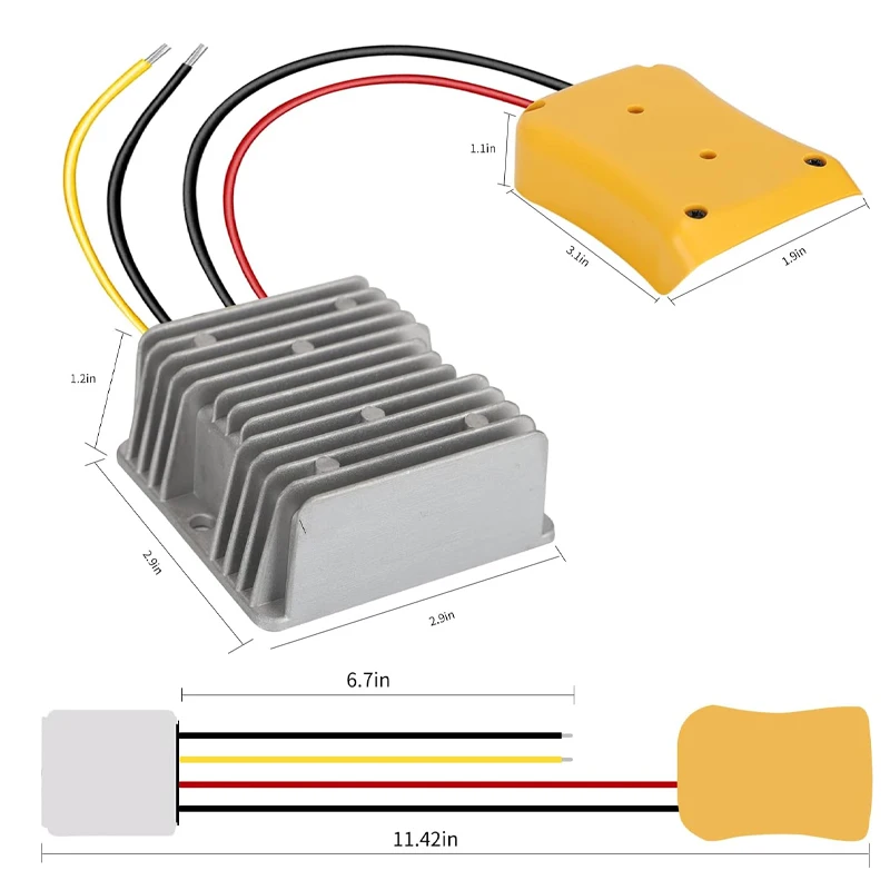 20V auf 12V Step Down DC Spann – Boost Converter Bewertung und Preis