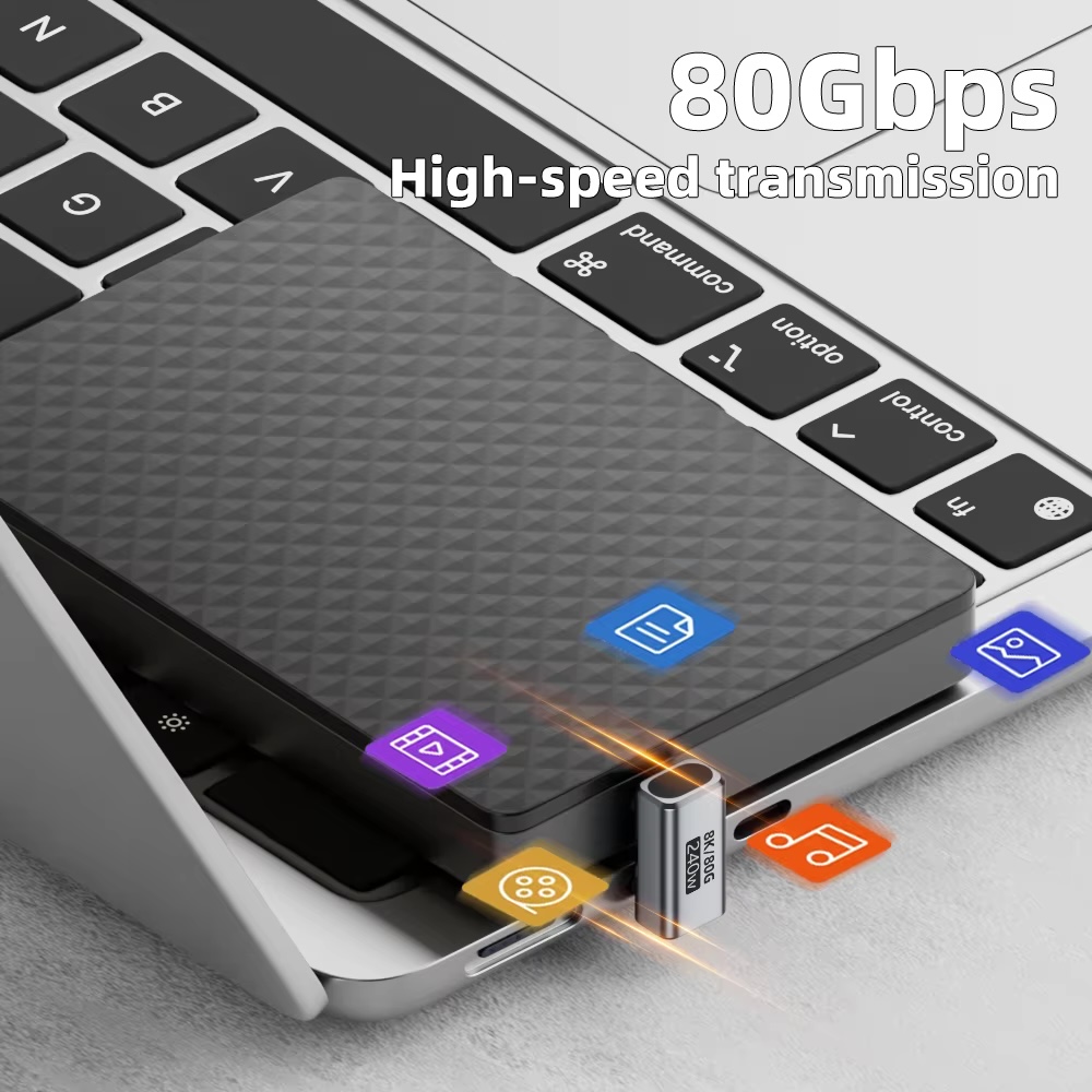 USB 4.0 C auf Typ-C PD240W 8K  – Ipex Connector Bewertung und Preis